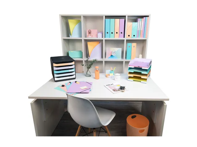 Ladenblok A4+ BIG BOX PLUS Pastel zwart/pastel glossy