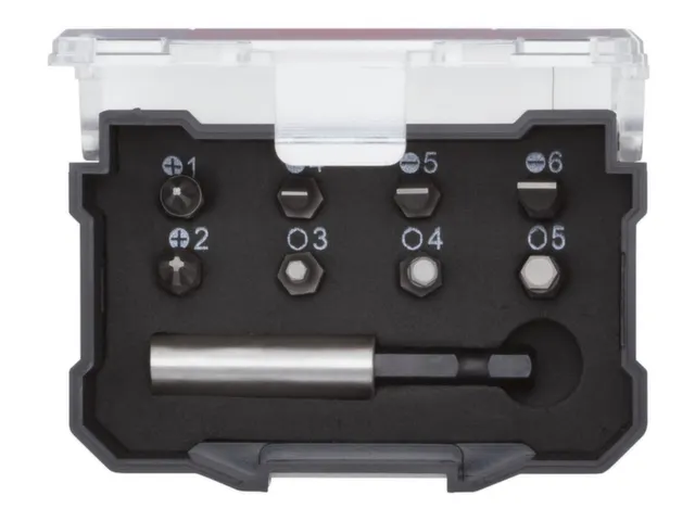 R33005009 Bitbox 1/4 PH+SL+6-vierkant+bithouder 9stuks