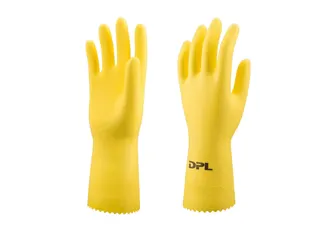 Huishoudhandschoenen Nova 38 geel Maat S 6-6.5 200 Paar - 1