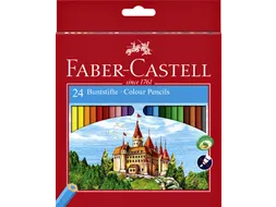 Kleurpotloden Faber-Castell assorti set à 24 stuks