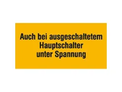 Waarschuwingsbord Met Aanvullend Bord,V. Binnen/Buiten