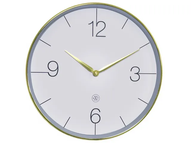 Wandklok nXt Finesse 30,5 cm goud