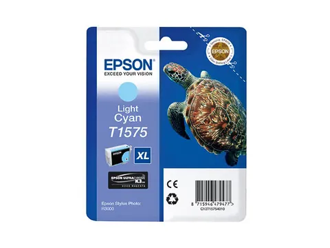 Inktcartridge Epson T157540 Licht Cyaan