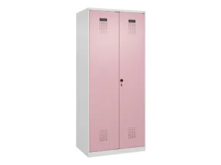PBM-locker,HxBxD 1850x800x500mm,2vak,vak B 400mm,draaigrendel - 2