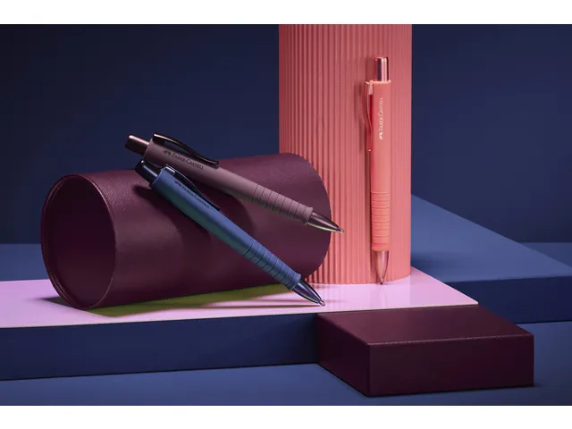 Stulo bille Faber-Castell Polyball XB Présentoir Urban 24 pièces