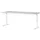 In hoogte verstelbaar bureau,HxBxD 680-910x1800x800mm,blad lichtgrijs