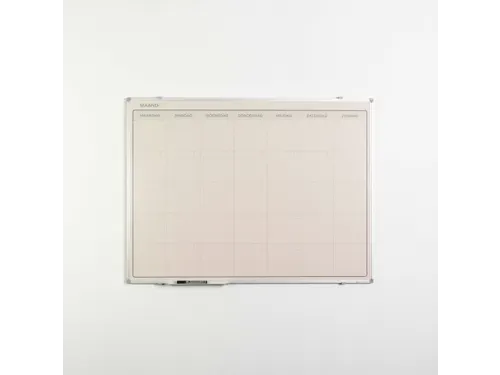 Maandplanner Elegance Nederlands softline profiel 8mm 90x120cm alu