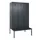 locker met bank,voor scheiding van kleding,HxBxD 2120x1200x815mm,3vak