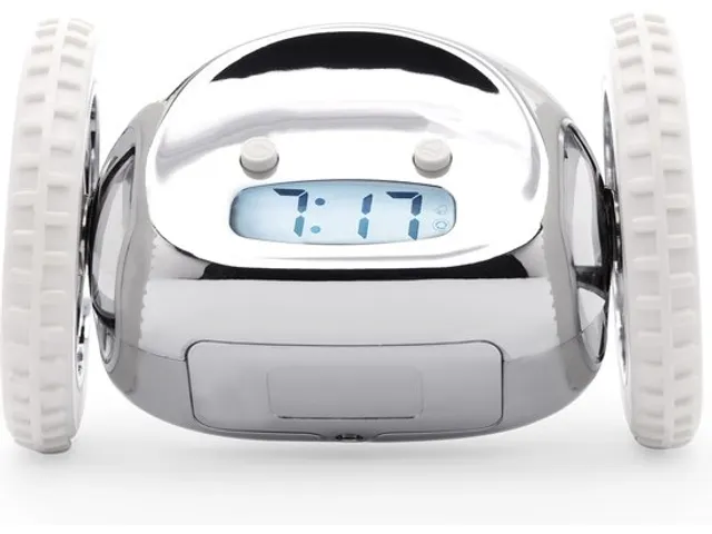 Wekker Clocky chrome