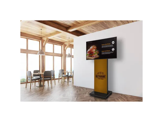 Digitale Etalage Display met Print met 55 inch QRM Scherm