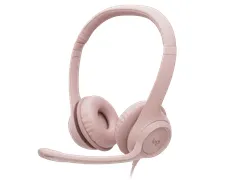 H390 usb computer headset roze