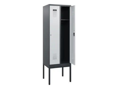 schoollocker,HxBxD 1950x600x500mm,2vak,vak B 300mm,cil.-slot