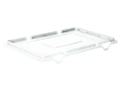 Stolpdeksel Voor Euronorm Draaistapelbak 600x400mm Naturel Wit