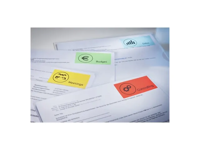 Gekleurde Etiketten Avery Zweckform 105x37mm Geel 1600 stuks