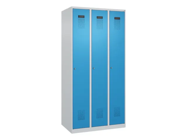 locker voor scheiding van kleding,HxBxD 1850x900x500mm,3vak