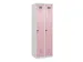 locker voor scheiding van kleding,HxBxD 1850x600x500mm,2vak