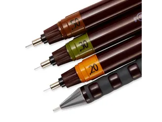 Tekenset rOtring Isograph college 0.2mm, 0.3mm en 0.5mm set à 3 stuks - 5