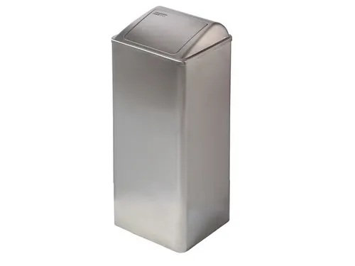 Afvalbak Rvs 80 Liter Gesloten