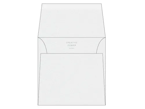 Vierkante envelop 170x170mm Strip Rives Tradition Extra Wit