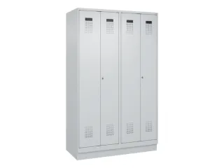 PBM-locker,HxBxD 1950x1200x500mm,4vak,vak B 300mm,cil.-slot - 2