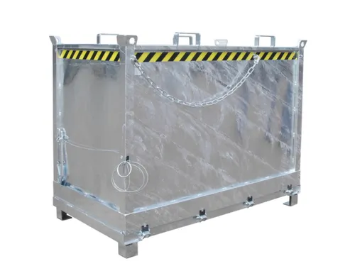 klapbodemcontainer,HxLxB 1460x1000x1800mm,2m³,hijsogen,vorksloffen