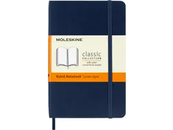 Moleskine Soft Cover Classic Notebook A6 Notitieboek lijn Blauw