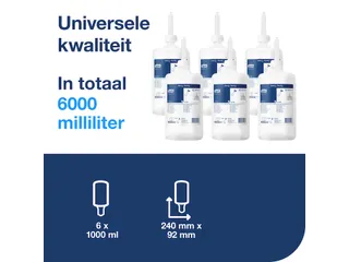 Tork 620501 Mild Spray Zeep S1 6x1 Liter - 5