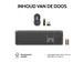 Logitech MK950 Toetsenbord Azerty FR Signature Slim en muis