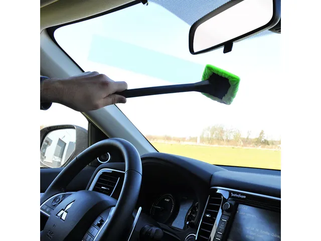 Ruitenreiniger ProPlus microvezel 340mm zwart