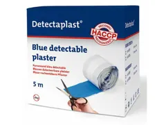 Detectaplast 8055 Pleister waterafstotend blauw 6cmx5m