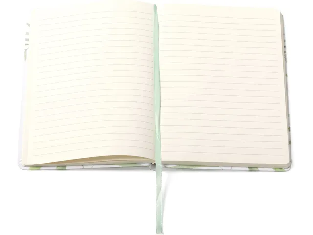 Carnet de notes Linen Fern ligné 15x20cm