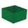 Inzetbak HxLxB 63x108x108mm Polystyreen Groen 50 stuks