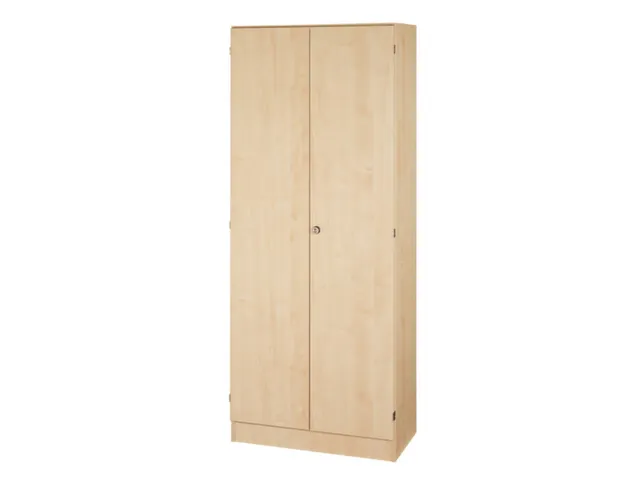 kantoorkast,HxBxD 2004x800x420mm,4xhouten vloer,golfgreep