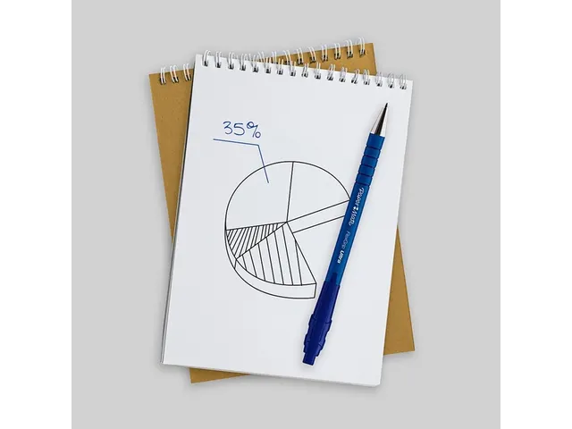 Balpen Paper Mate Flexgrip Ultra medium blauw blister à 5 stuks