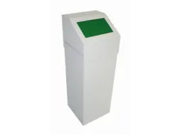 afvalverzamelaar,1x65l,HxBxD 900x315x315mm,binnenbak staal