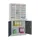 Postsorteerkast Met Deuren 1950x1000x400mm 3x6 Ral7035 Front Ral7016