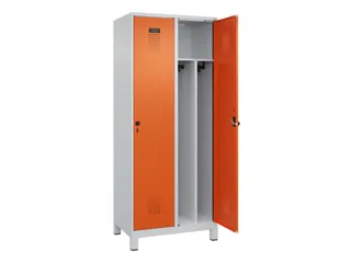 locker voor scheiding van kleding,HxBxD 1950x800x500mm,2vak - 1