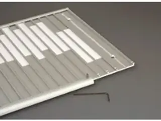 OUTLET Menoor In-Uit bord 35 namen Aluminium Aanwezig/Afwezig Wit - 6