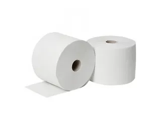 Poetspapier Rol 3-laags Tricel Wit Recycled - 1