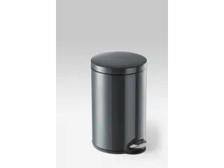 Pedaalemmer Rond Antraciet 12 Liter - 1