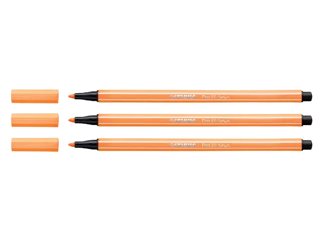 Viltstift STABILO Pen 68/054 medium neon oranje