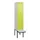 locker voor scheiding van kleding,HxBxD 2120x400x815mm,1vak