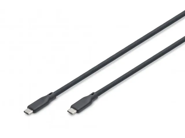 USB siliconen aansluitkabel USB-C USB-C 2m USB 3.2 Gen1 5G 4K 100W