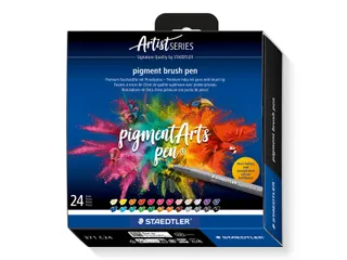 Brushpen Staedtler PigmentArts set à 24 kleuren - 2