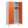 schoollocker,HxBxD 1630x800x500mm,2vak,vak B 400mm,cil.-slot,voeten