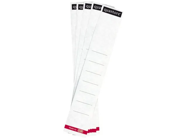 Rugetiket Quantore 59x190mm Zelfklevend Wit