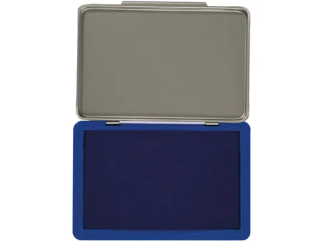 Stempelkussen 110x70mm Blauw