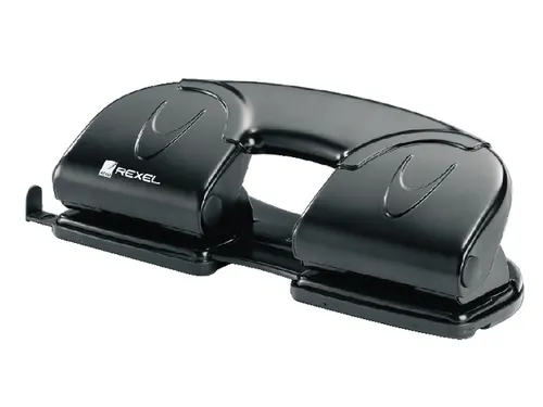 Perforator Rexel V412 4-Gaats 12vel Zwart
