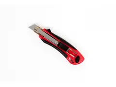 Snijmes IEZZY 18mm kunststof met ergonomische softgrip incl. 3 mesje