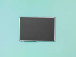 Krijtbord 120x180 cm Softline alu profiel 8mm grijs emaille - 2